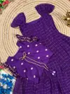 Ajd 8196 Pure Viscose Hand Dying Frock Collections